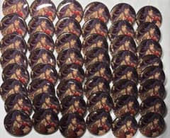 W 原神 ディシア 七聖召喚 缶バッジ 公式正規品 48個 まとめ - メルカリ
