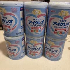 Glico ICREO グローアップミルク 820g×6缶セットのサムネイル