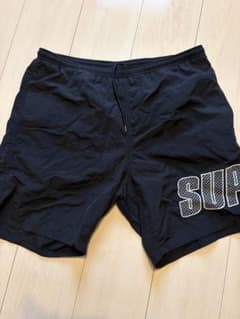 supreme Logo Appliqué Water Short Mサイズ - メルカリ
