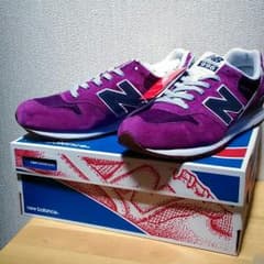 新品 new balance mrl996 27.0  パープルのサムネイル