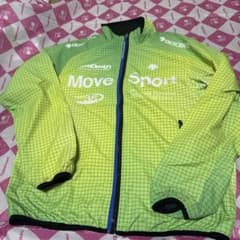 DESCENTE Move Sport ウィンドブレーカー ライムグリーンのサムネイル