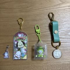 サンリオ　ポチャッコ　キーホルダー　４点セットのサムネイル