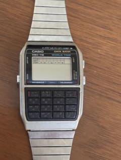 CASIO DBX-112 /純正ステンレスメタルバンドJAPAN製/ジャンク品のサムネイル