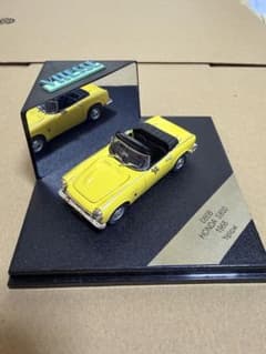 HONDA S800 1966 Yellow VITESSE ミニカーのサムネイル