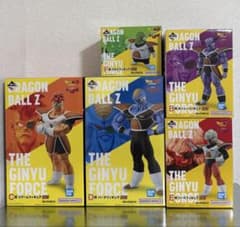 一番くじ ドラゴンボールZ ギニュー特戦隊!!来襲 5体セット 未開封品