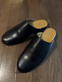 COOTIE レザー　革　ミュール　Name Tomo ネイバー　wtaps COOTIE レザー 革 ミュール Name Tomo ネイバー wtaps - メルカリ