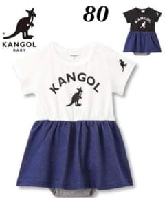 KANGOL BABY  スカート付ロンパース 80のサムネイル
