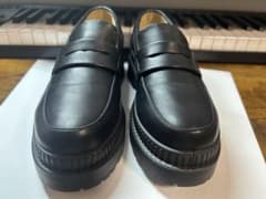 Shoes in Closet軽量 厚底 2段ソールコインローファーのサムネイル