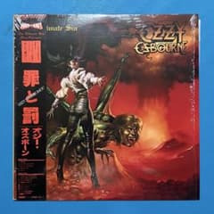 【美盤】オジー・オズボーン／「罪と罰」国内初回盤 帯付 シュリンク残あり 美盤】オジー・オズボーン／「罪と罰」国内初回盤 帯付 シュリンク残