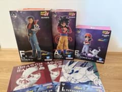 ドラゴンボールGT 一番くじ フィギュアセット　A賞　E賞　F賞のサムネイル