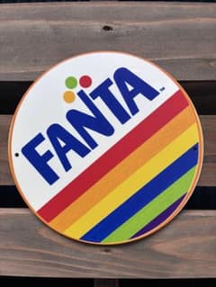 昭和 レトロ アルミ看板 FANTA - メルカリ