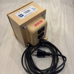 【新品】日章 変圧器 NDF-1500U 1500W 120V地域用のサムネイル