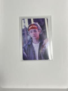 BTS V テテ Memories 2017トレカ SUPREMEヘッドバンド - メルカリ