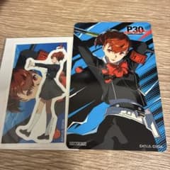 ペルソナ 30th アトレ ガラポンA賞 主人公　女主人公 ハム子 P3 み*こ様 ペルソナ アトレ ガラポン 特典 P3P ペルソナ3 女主人公 ハム