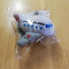 JAL 日本航空　飛行機　ぬいぐるみキーホルダー　ノベルティのサムネイル