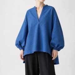 24SS☆完売品☆ADORE☆アドーア☆ラスタージャガードブラウス☆38 