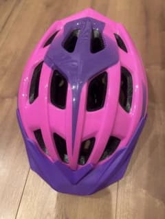 AVIGO 子ども用自転車ヘルメット ピンク紫 サイズ　54〜59cmのサムネイル