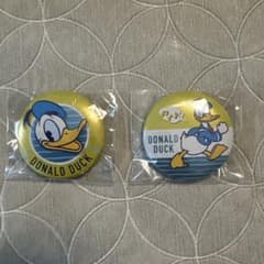Donald Duck 缶バッジ 2個セットのサムネイル
