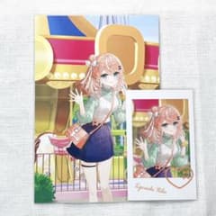 [にじさんじ]五十嵐梨花 テーマパークグッズ 特典ポストカード/チェキ風カードのサムネイル