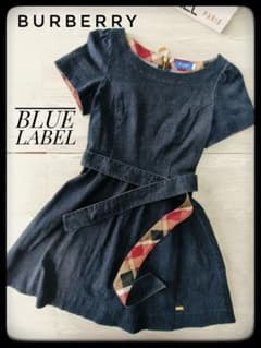 BURBERRY BLUE LABEL デニムワンピース 半袖のサムネイル