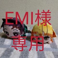 鬼滅の刃　寝そべり キーチェーン マスコット　　炭治郞　善逸 セットのサムネイル