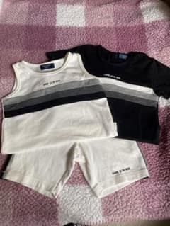 COMME CA DU MODE ボーダー柄セット 95cmのサムネイル
