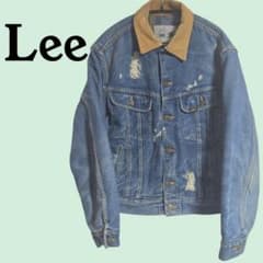 Lee ストームライダー デニムジャケット Gジャン メンズ 襟コーデュロイのサムネイル