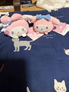 マイメロディ もちもちころころ ぬいぐるみ 2種セットのサムネイル