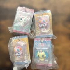ジュエルペット ストラップガチャガチャ4個セット