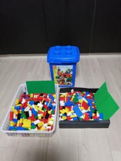 中古レゴ LEGO 基本青バケツ7335のサムネイル