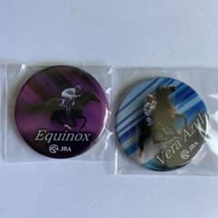 JRA 缶バッジ2個セット　Equinox VeraAzulのサムネイル