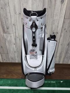 【未使用品】TIGORA ゴルフキャディバッグ ホワイト