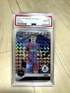 2021-22 Panini Mosaic Gavi Silver RC PSA