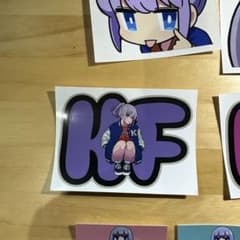 すん様　専用 KAWAII FITMENT CLUB ステッカー 2枚セットのサムネイル