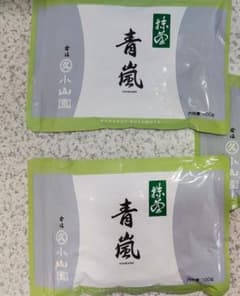 宇治 丸久小山園 抹茶 青嵐100g袋 【2袋セット】賞味期限2027年1月以降