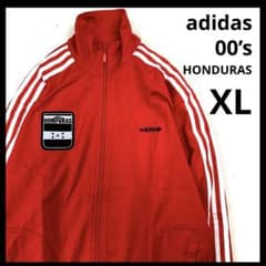 00's アディダストラックジャケットジャージ 刺繍 ホンジュラス代表 XL