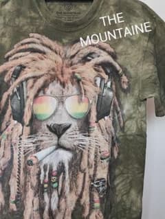 THE MOUNTAIN レゲエライオン プリント Tシャツのサムネイル