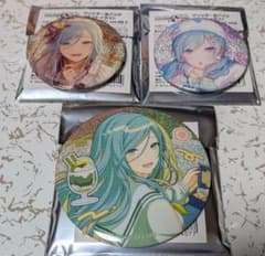 プロジェクトセカイ 日野森雫 グリッター缶バッジ 3点セット - メルカリ