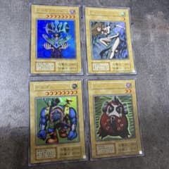 遊戯王 初期 2期 復刻ver 4枚セット まとめ売り - メルカリ