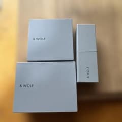 & WOLF アイシャドウパレット チークカラー リップスティック 3個