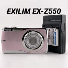 実写美⭕️【動作確認済】CASIO EXILIM EX-Z550 ピンク - メルカリ