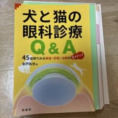 ◼️裁断済み◼️犬と猫の眼科診療Q&A:45症例でみる検査・診断・治療の3ステップのサムネイル
