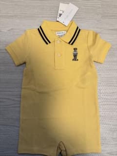 Ralph Lauren ポロシャツロンパース 9M ポロベアのサムネイル
