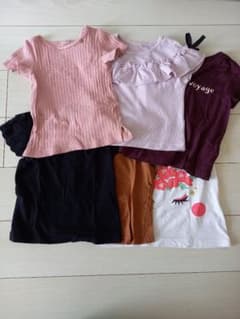 女の子半袖まとめ売り６枚セットのサムネイル