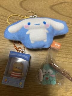サンリオ キャラクター マスコット キーホルダー 3点セットのサムネイル