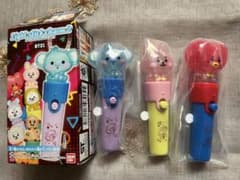 BT21 Light stick charm 2 키링 3 개 세트