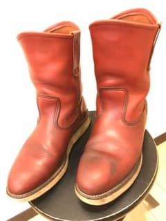 REDWING レッドウィング 866 ペコスブーツ 赤茶 緑犬タグのサムネイル