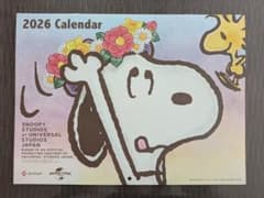 2026年 スヌーピー 壁掛けカレンダーのサムネイル