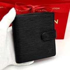 ⭐️ロビン⭐️ルイヴィトン 財布 ブラック 黒 エピ ポルトビエコンパクト ⭐️ロビン様専用⭐️ルイヴィトン 財布 ブラック 黒 エピ ポルトビエ
