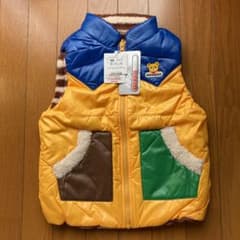 ミキハウス リバーシブル ダウンベストのサムネイル
